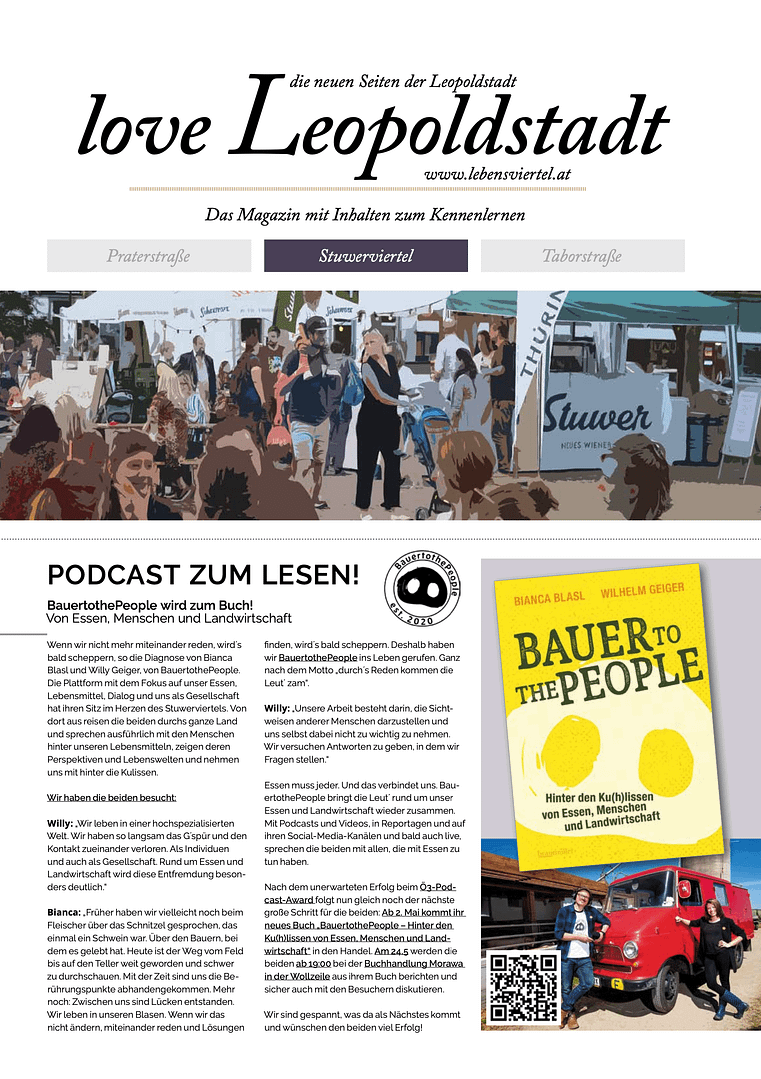 love Leopoldstadt | Podcast zum Hören - BauertothePeople